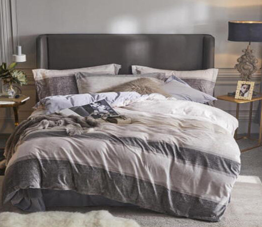 3D Brown Gradient 20001 Bed Pillowcases Quilt