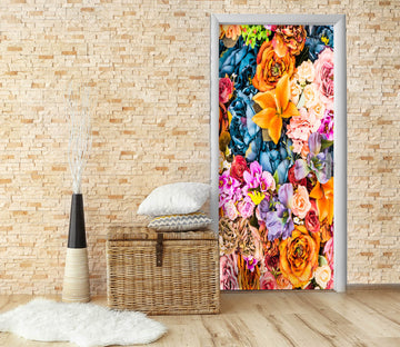3D Flowers 25126 Door Mural