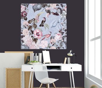 3D Bird Flowers 026 Andrea haase Wall Sticker Wallpaper AJ Wallpaper 2 