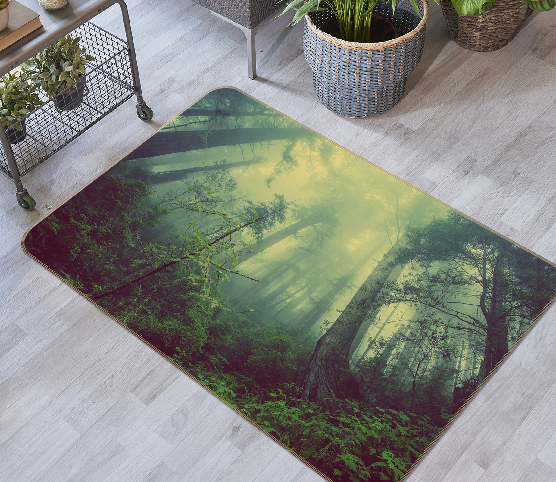 3D Forest 36135 Non Slip Rug Mat