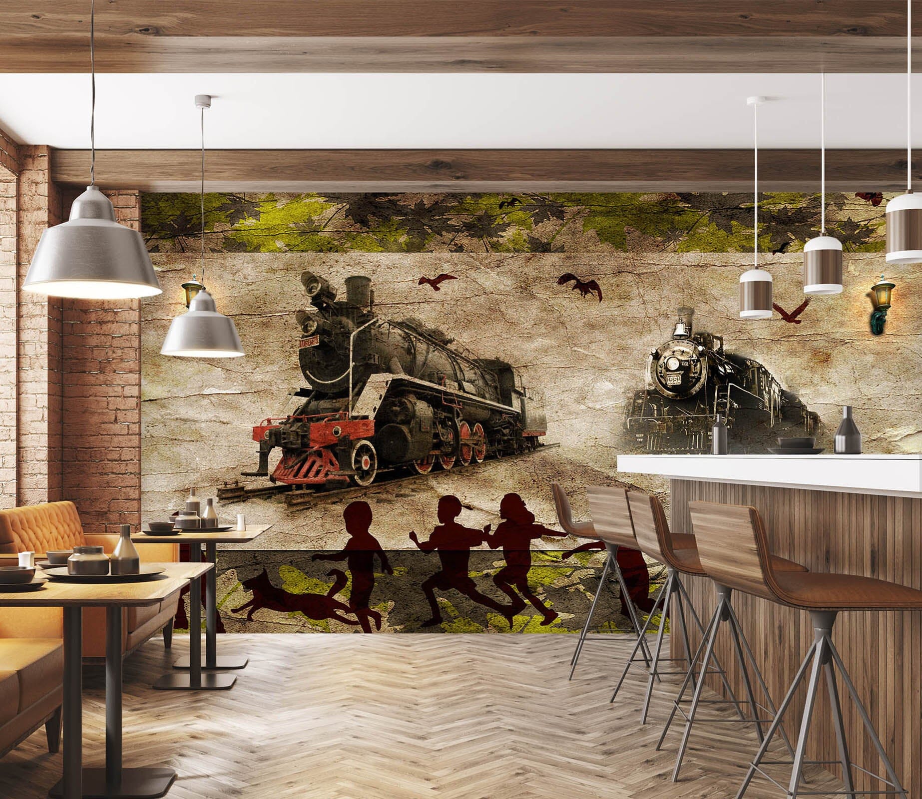 3D Sea Boat 3006 Wall Murals Wallpaper AJ Wallpaper 2 