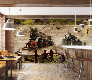3D Sea Boat 3006 Wall Murals Wallpaper AJ Wallpaper 2 