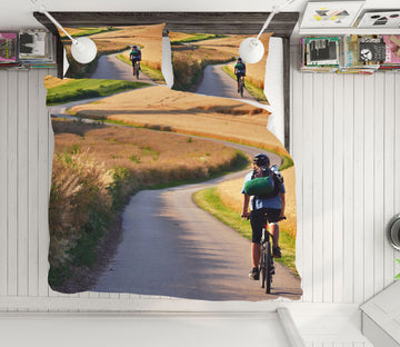 3D Cycling 14107 Bed Pillowcases Quilt
