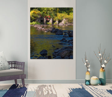 3D Autumn Park 134 Jerry LoFaro Wall Sticker Wallpaper AJ Wallpaper 2 