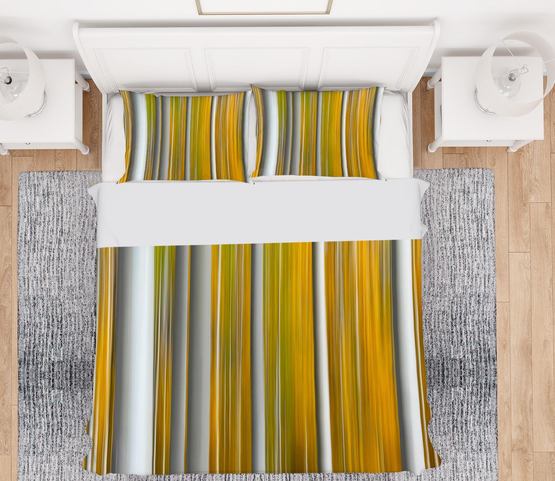 3D Parallel Lines 131 Marco Carmassi Bedding Bed Pillowcases Quilt