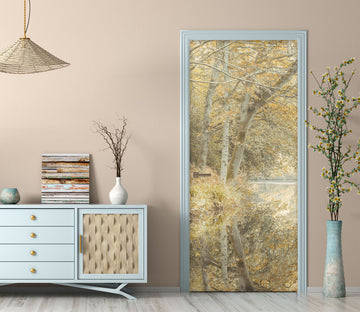 3D Forest Weed 5092 Assaf Frank Door Mural