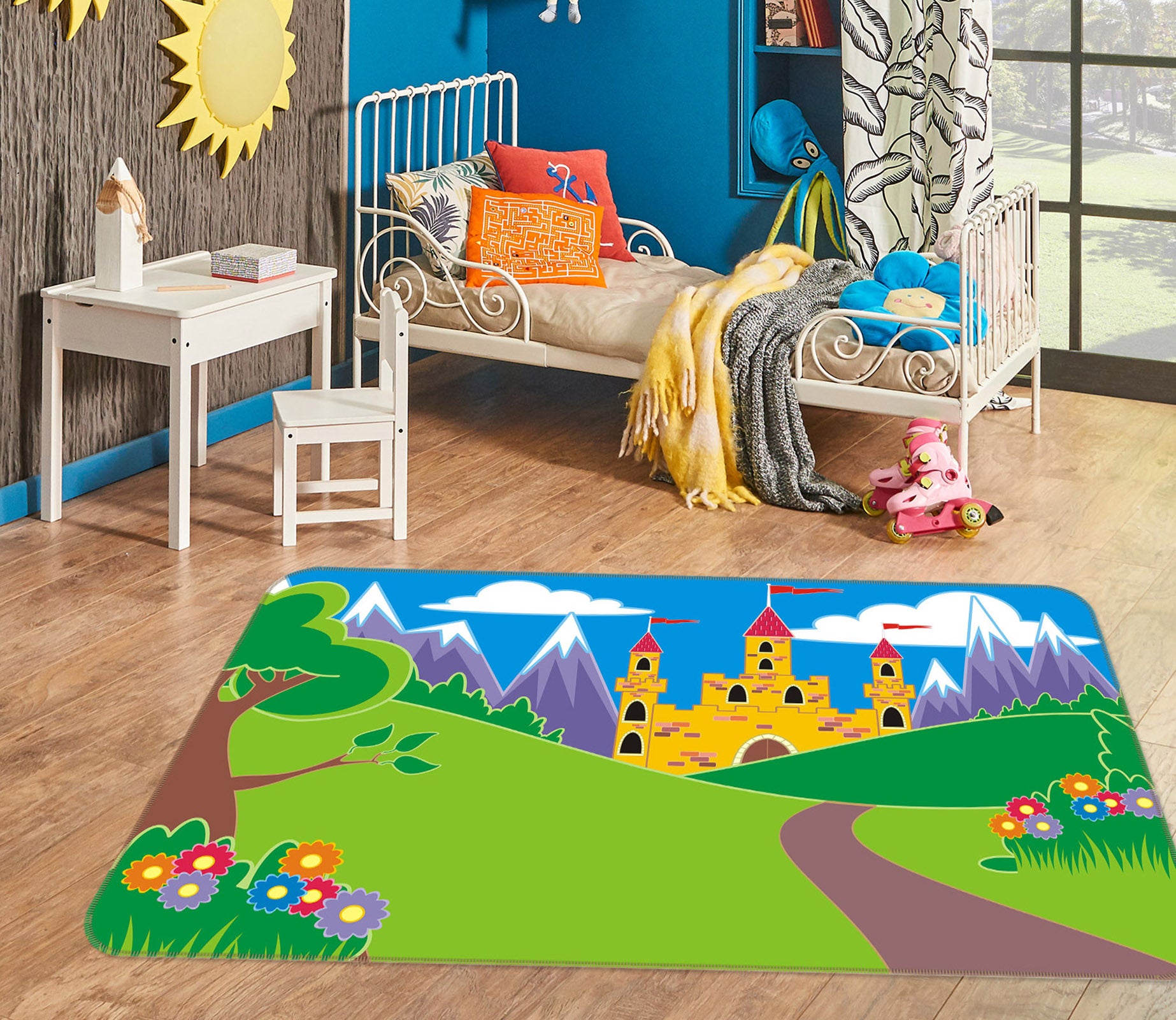 3D Grassland 36119 Non Slip Rug Mat