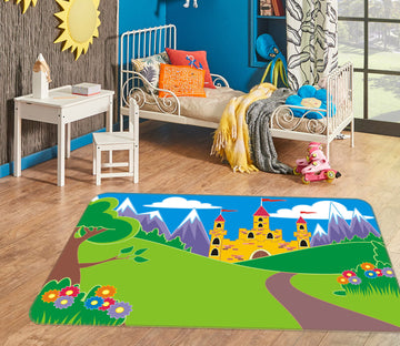 3D Grassland 36119 Non Slip Rug Mat