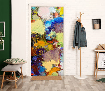 3D Colorful Pattern 10117 Allan P. Friedlander Door Mural