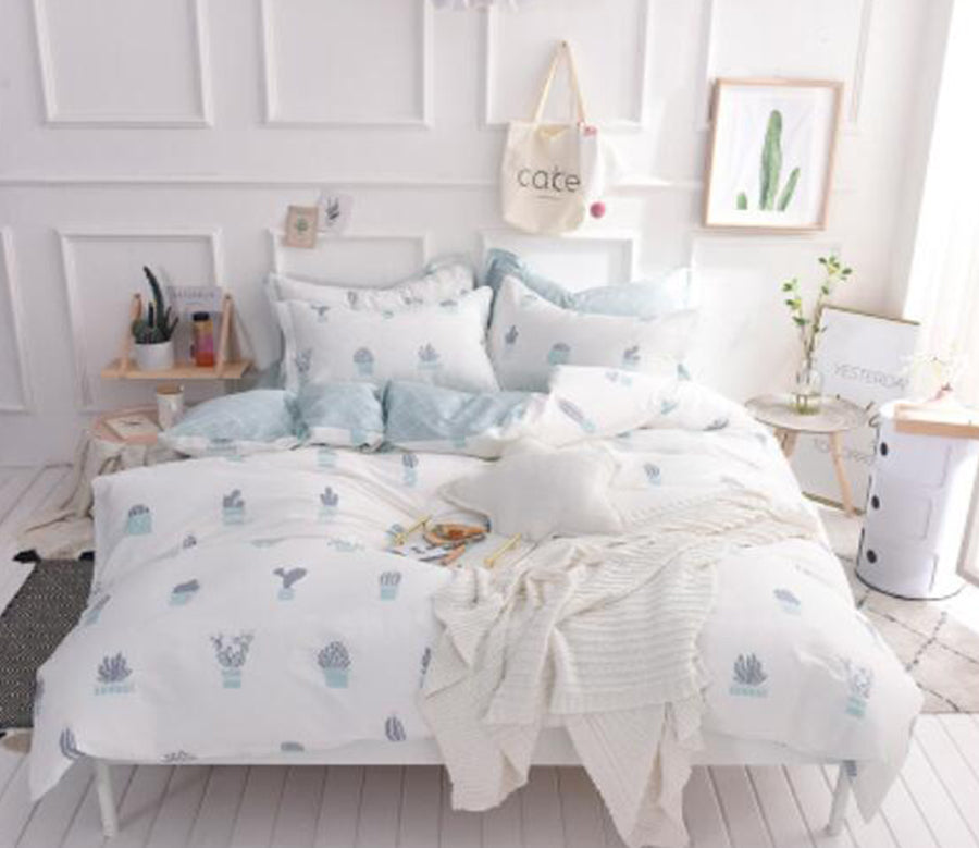 3D Potted Plants 30180 Bed Pillowcases Quilt