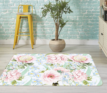 3D Bright Spring 164 Uta Naumann Rug Non Slip Rug Mat Mat AJ Creativity Home 