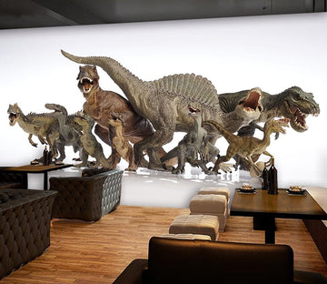 3D Dinosaur Warrior 1534 Wall Murals Wallpaper AJ Wallpaper 2 