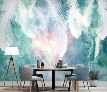 3D Feather 112 Wall Murals Wallpaper AJ Wallpaper 2 