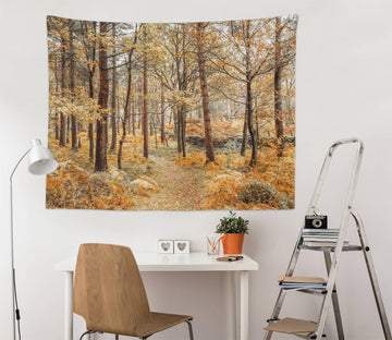 3D Autumn Forest 116143 Assaf Frank Tapestry Hanging Cloth Hang