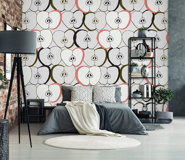 3D Apple Pattern 120117 Kashmira Jayaprakash Wall Mural Wall Murals