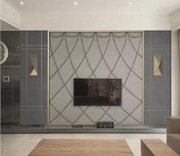 3D Black Lines WC239 Wall Murals Wallpaper AJ Wallpaper 2 