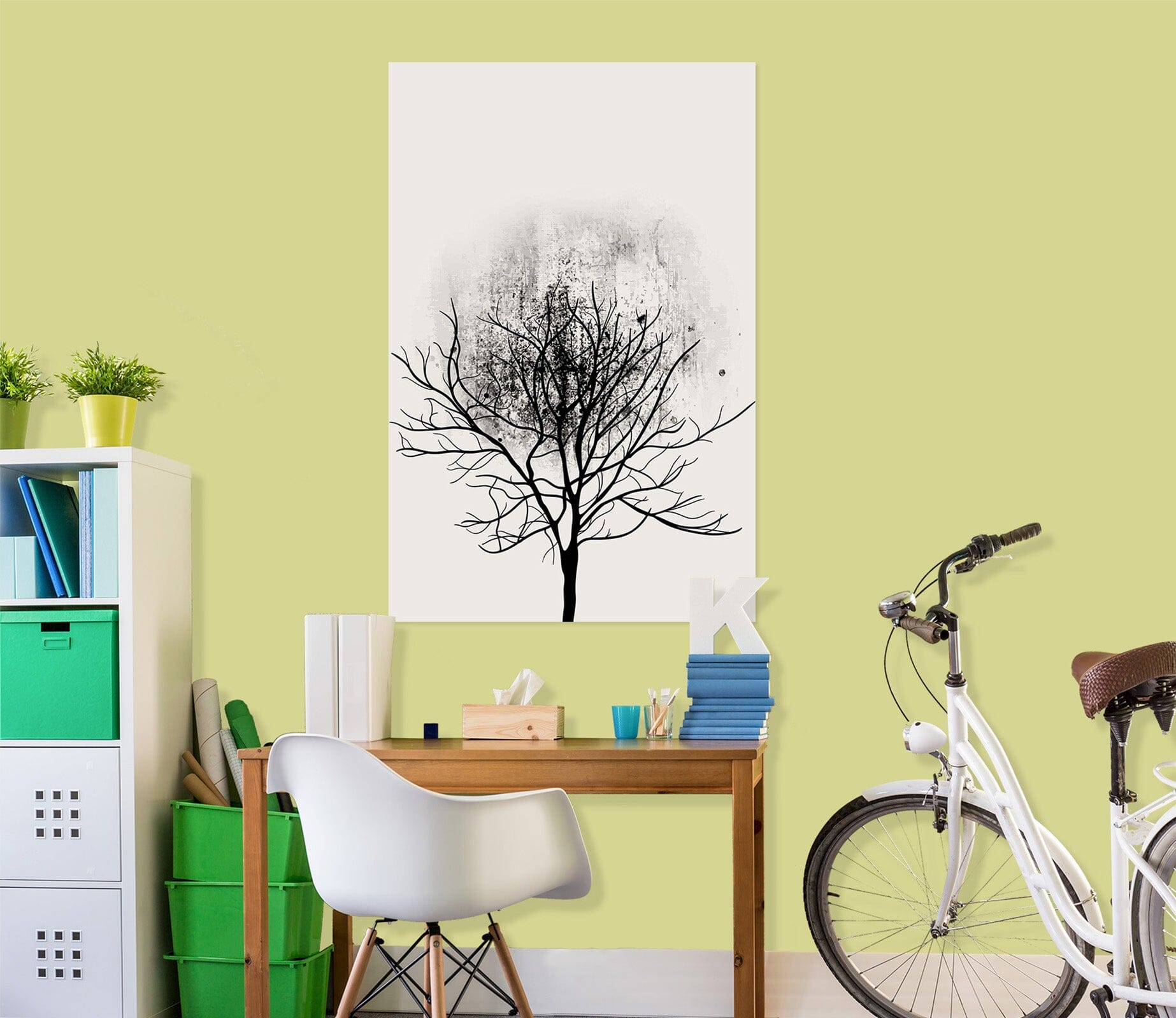 3D Dead Tree 033 Boris Draschoff Wall Sticker Wallpaper AJ Wallpaper 2 