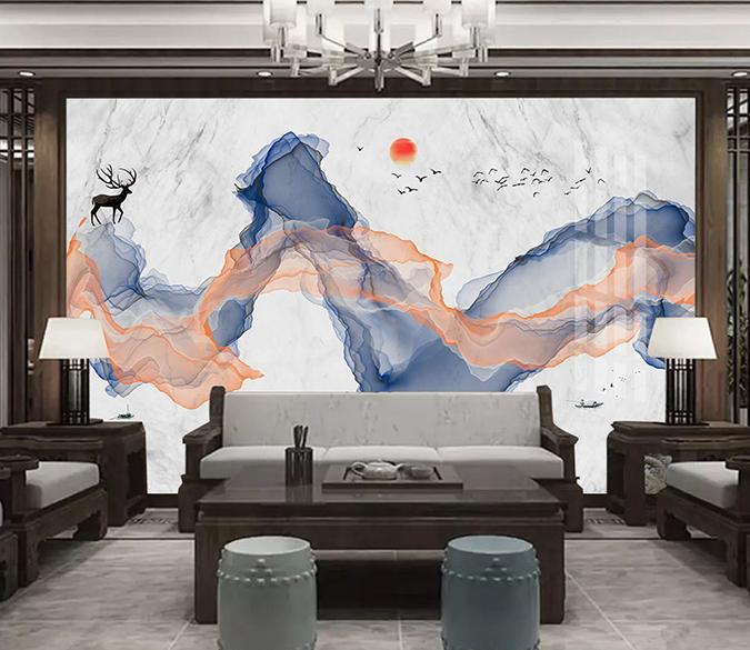 3D Landscape Painting 182 Wall Murals Wallpaper AJ Wallpaper 2 