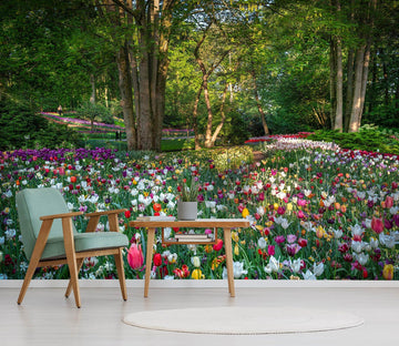 3D Forest Garden 1417 Marco Carmassi Wall Mural Wall Murals Wallpaper AJ Wallpaper 2 