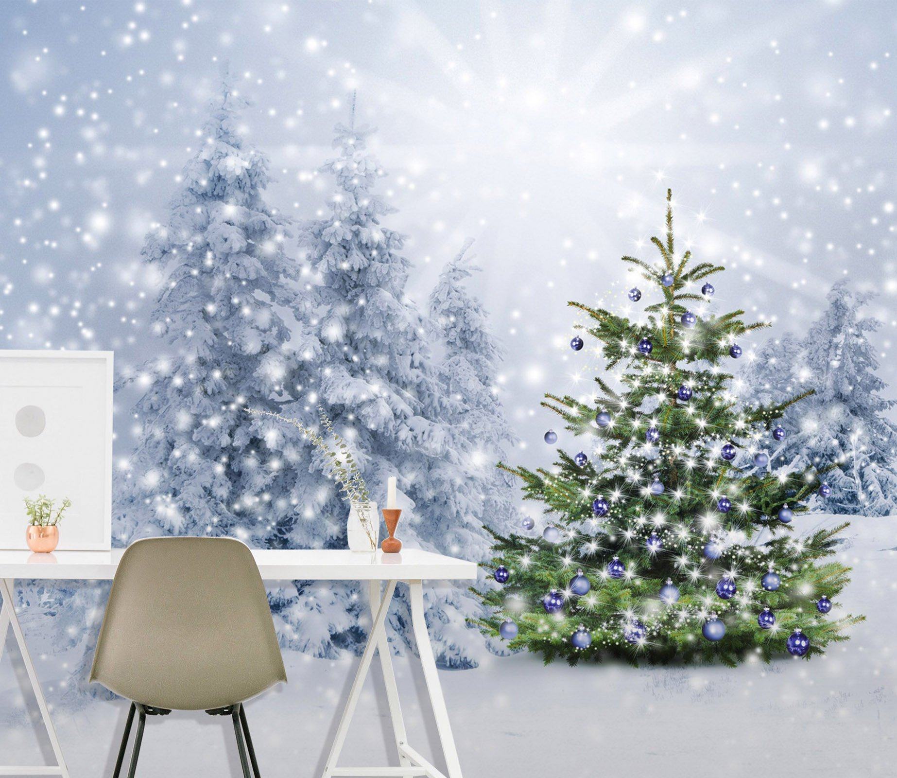 3D Christmas Xmas Tree 3 Wallpaper AJ Wallpaper 