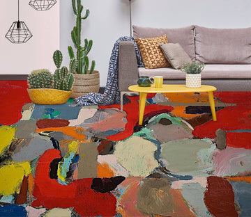3D Pigment Color Block 9558 Allan P. Friedlander Floor Mural