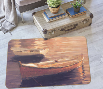 3D Sailboat 32047 Non Slip Rug Mat