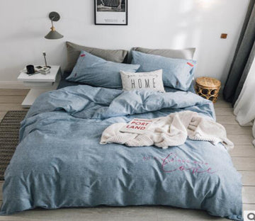 3D Blue 30209 Bed Pillowcases Quilt