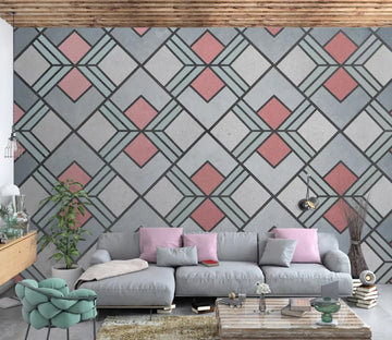 3D Pink Graphics WC2418 Wall Murals