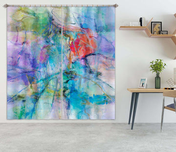 3D Beautiful Color 225 Michael Tienhaara Curtain Curtains Drapes Curtains AJ Creativity Home 