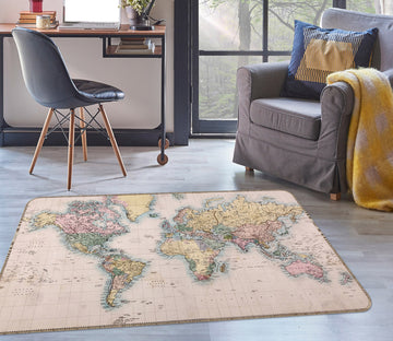 3D Map 35008 Non Slip Rug Mat
