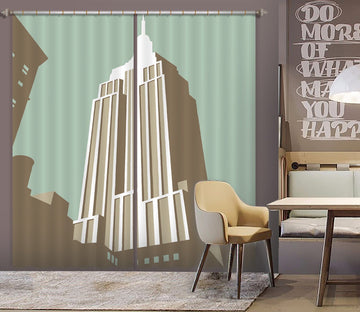 3D Manhattan 117 Steve Read Curtain Curtains Drapes Curtains AJ Creativity Home 