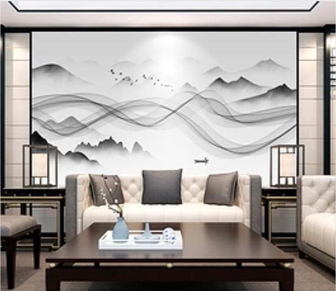 3D Misty Valley 361 Wall Murals Wallpaper AJ Wallpaper 2 