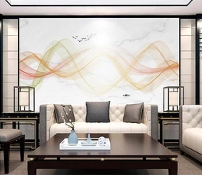 3D Color Wave 416 Wall Murals Wallpaper AJ Wallpaper 2 