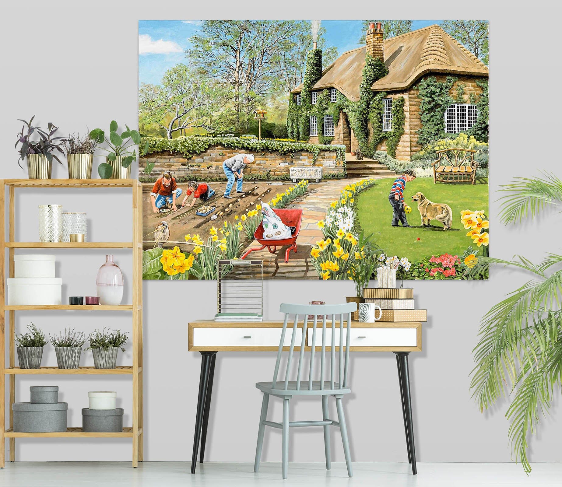 3D Spring Gardening 061 Trevor Mitchell Wall Sticker Wallpaper AJ Wallpaper 2 