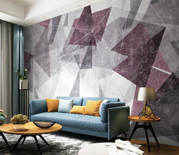 3D Red Graphics Shape WG064 Wall Murals