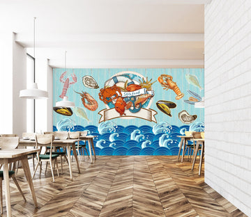 3D Big Waves 1496 Wall Murals Wallpaper AJ Wallpaper 2 