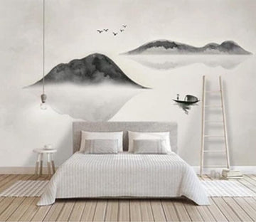 3D Black Valley 2849 Wall Murals Wallpaper AJ Wallpaper 2 