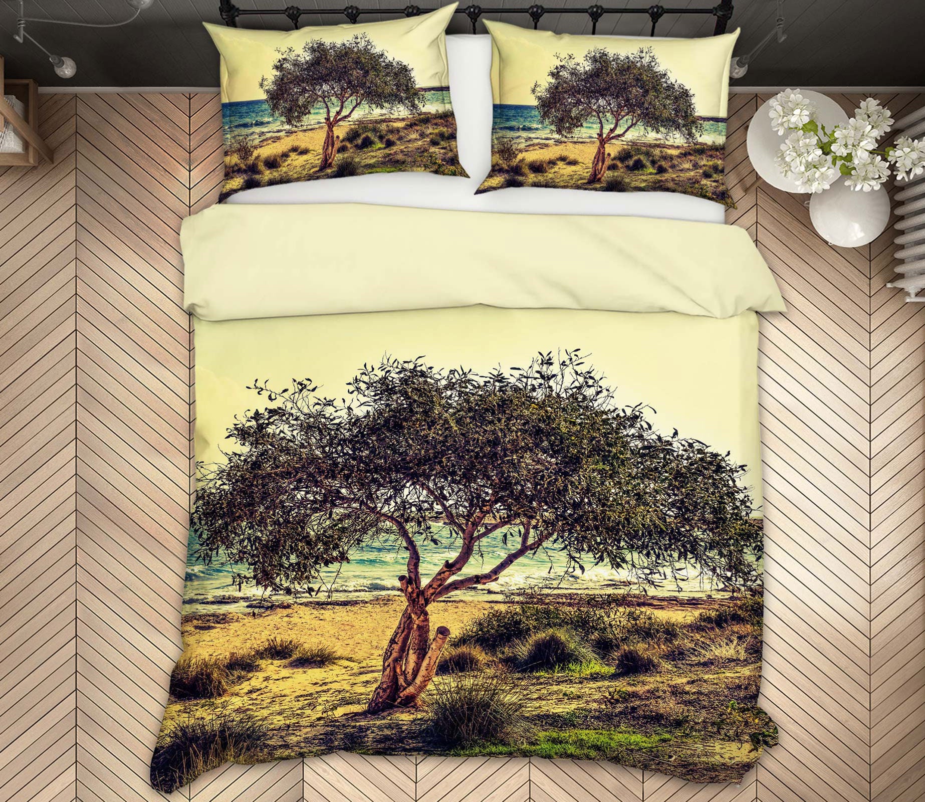 3D Trees 13132 Bed Pillowcases Quilt