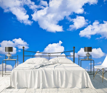3D Sky White Clouds 1735 Wall Murals Wallpaper AJ Wallpaper 2 