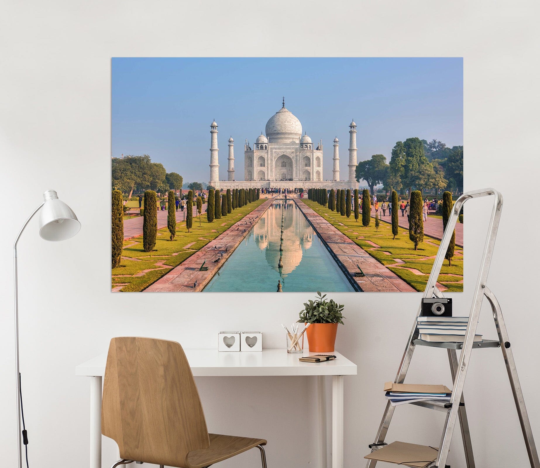 3D White Castle 207 Marco Carmassi Wall Sticker Wallpaper AJ Wallpaper 2 