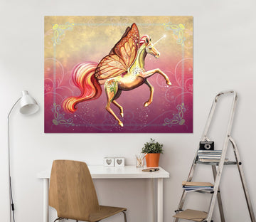 3D Wing Horse 104 Rose Catherine Khan Wall Sticker Wallpaper AJ Wallpaper 2 