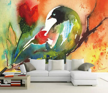 3D Color Bird 1171 Wall Murals Wallpaper AJ Wallpaper 2 