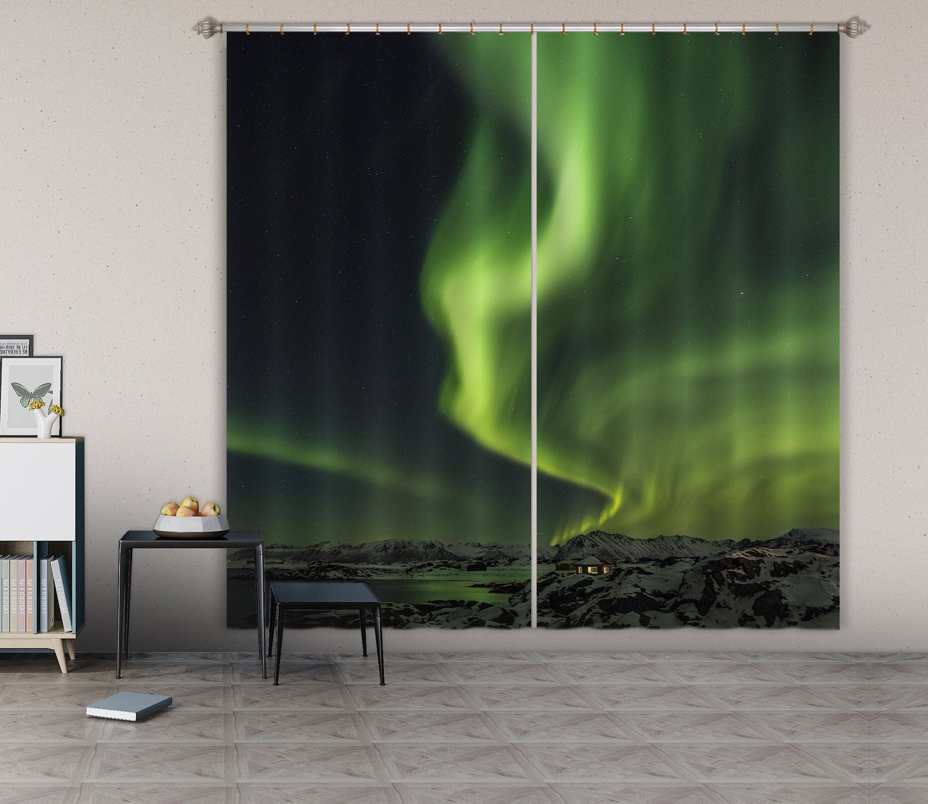 3D Green Light 120 Marco Carmassi Curtain Curtains Drapes Curtains AJ Creativity Home 