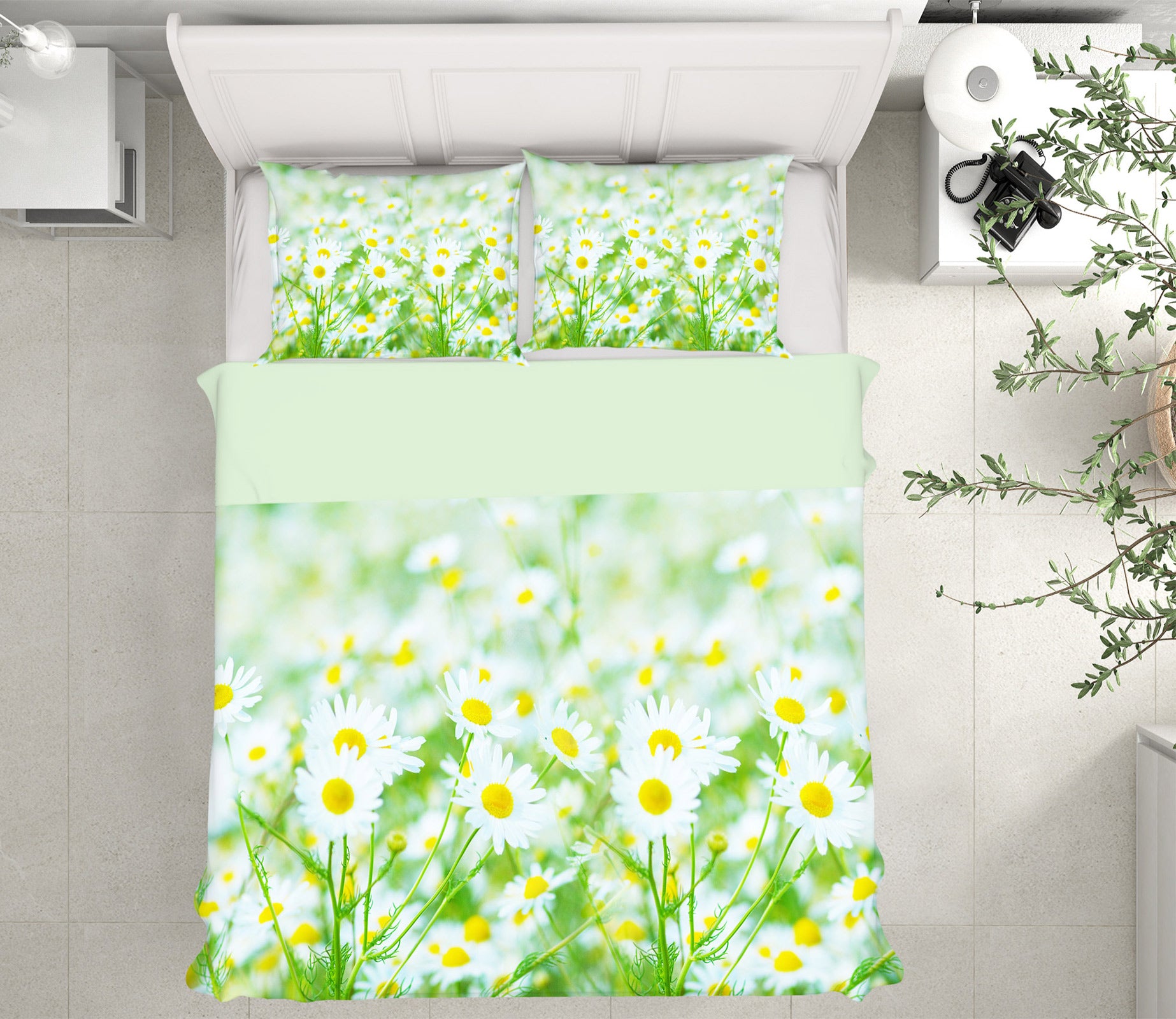 3D Flower Bush 59163 Bed Pillowcases Quilt