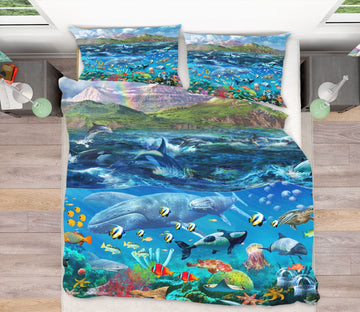3D The Underwater World 2111 Adrian Chesterman Bedding Bed Pillowcases Quilt Quiet Covers AJ Creativity Home 