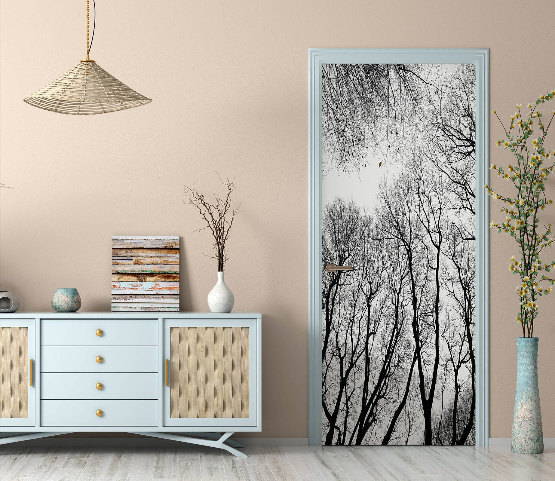 3D Dead Tree 24208 Door Mural