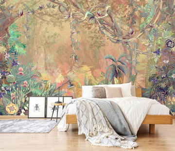 3D Forest Vine 1557 Wall Murals