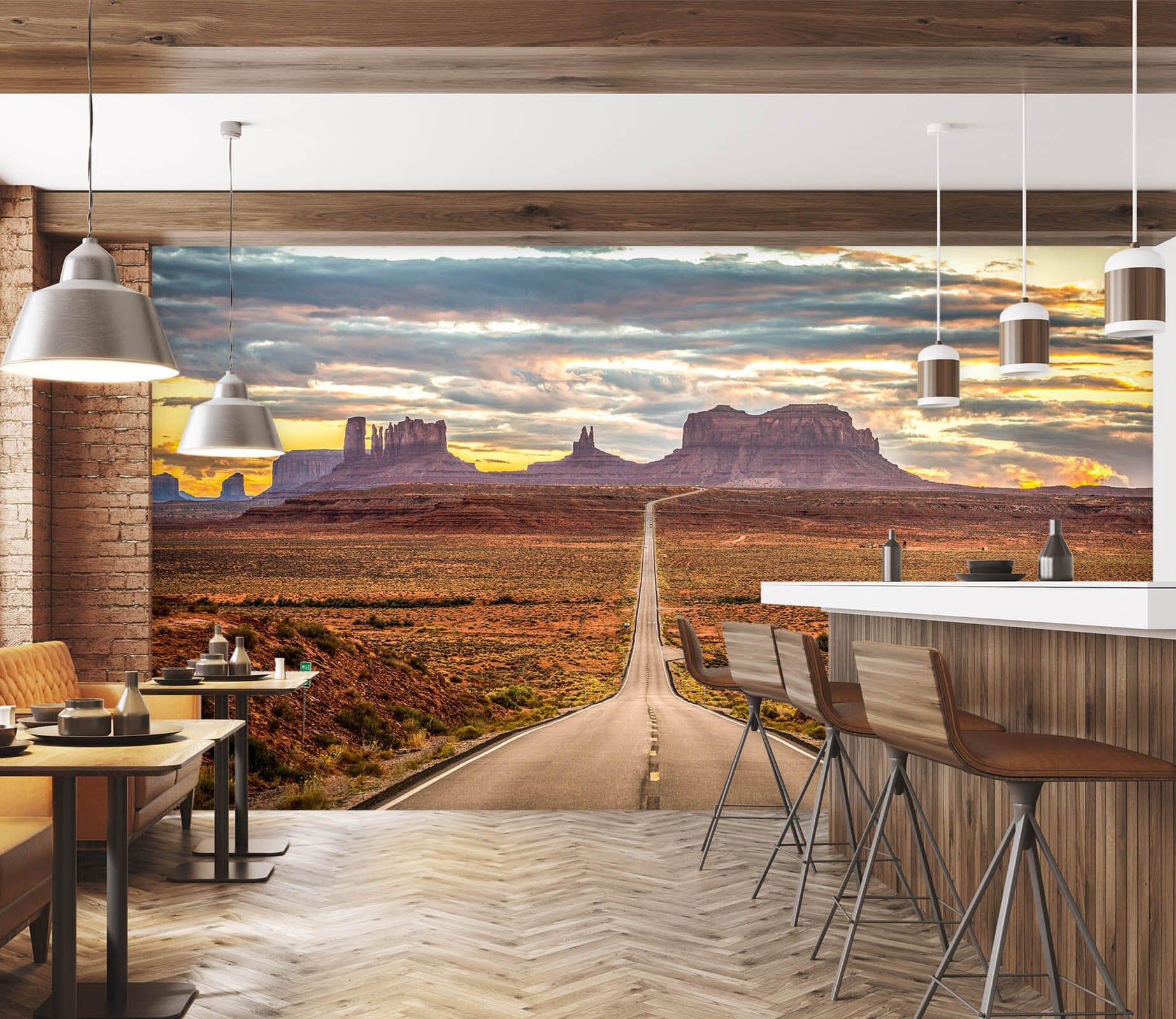 3D Prairie Road 1411 Marco Carmassi Wall Mural Wall Murals Wallpaper AJ Wallpaper 2 