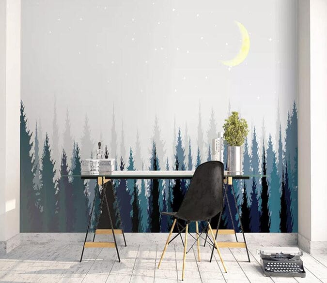 3D Green Forest 2153 Wall Murals Wallpaper AJ Wallpaper 2 