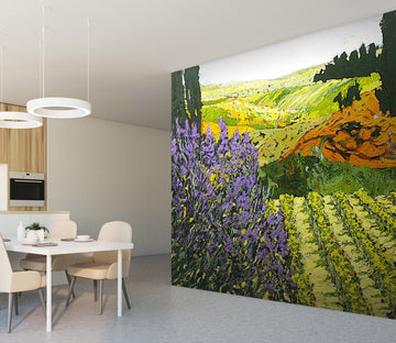 3D Flower Field 120 Allan P. Friedlander Wall Mural Wall Murals Wallpaper AJ Wallpaper 2 